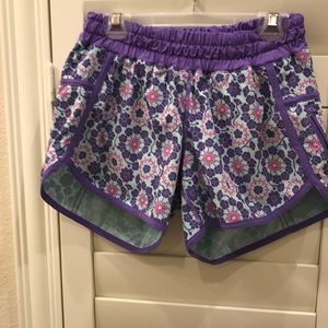 Lululemon speed shorts